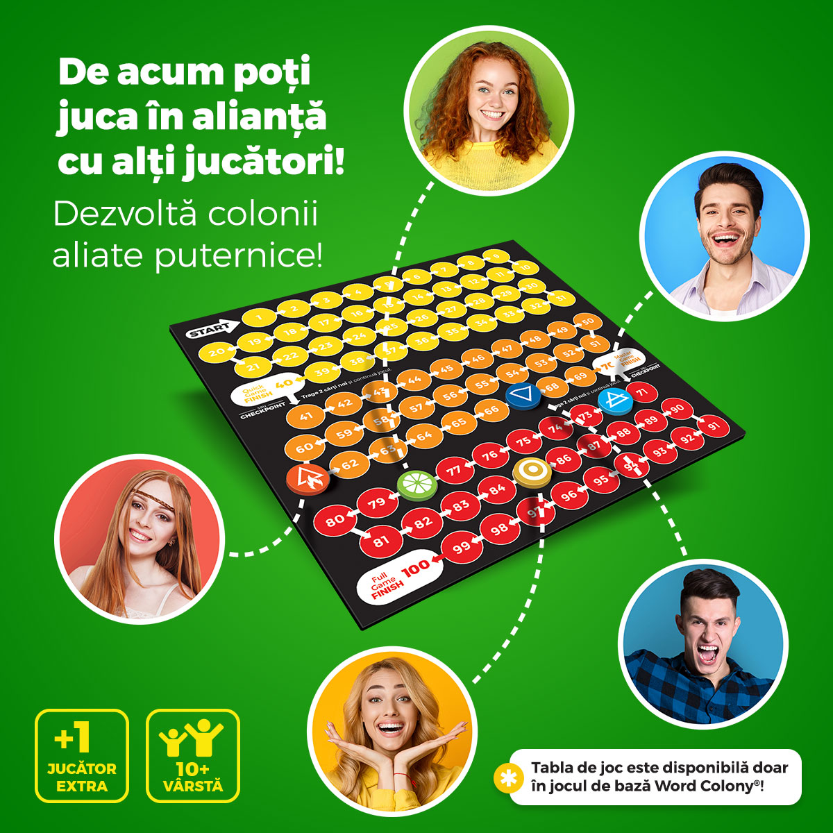 Extensia Word Colony Gastronomia pe Mapamond